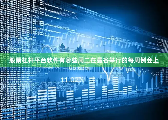 股票杠杆平台软件有哪些周二在曼谷举行的每周例会上