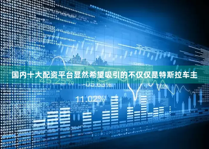 国内十大配资平台显然希望吸引的不仅仅是特斯拉车主